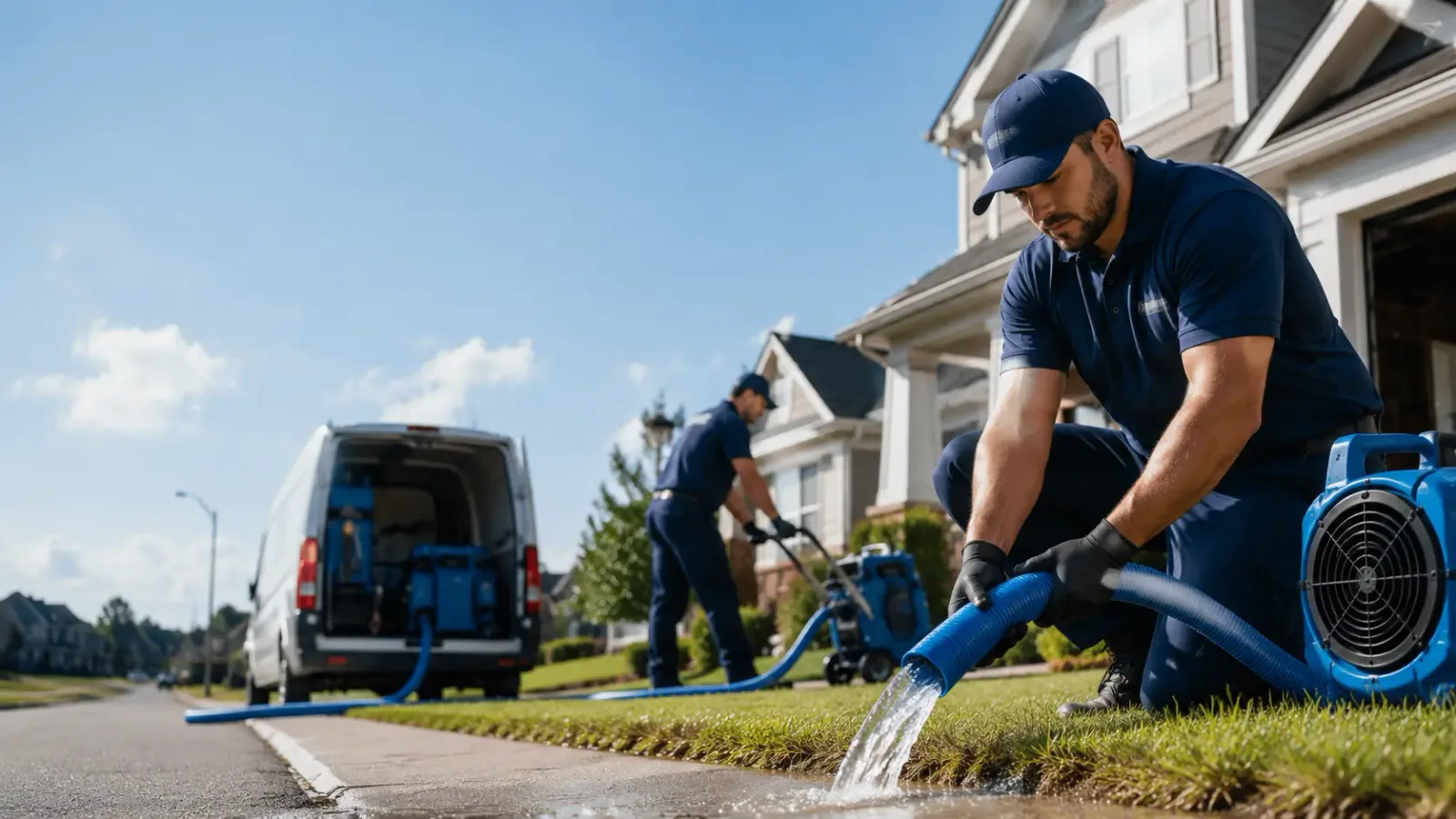 Flood Damage Restoration in Saxon, WI